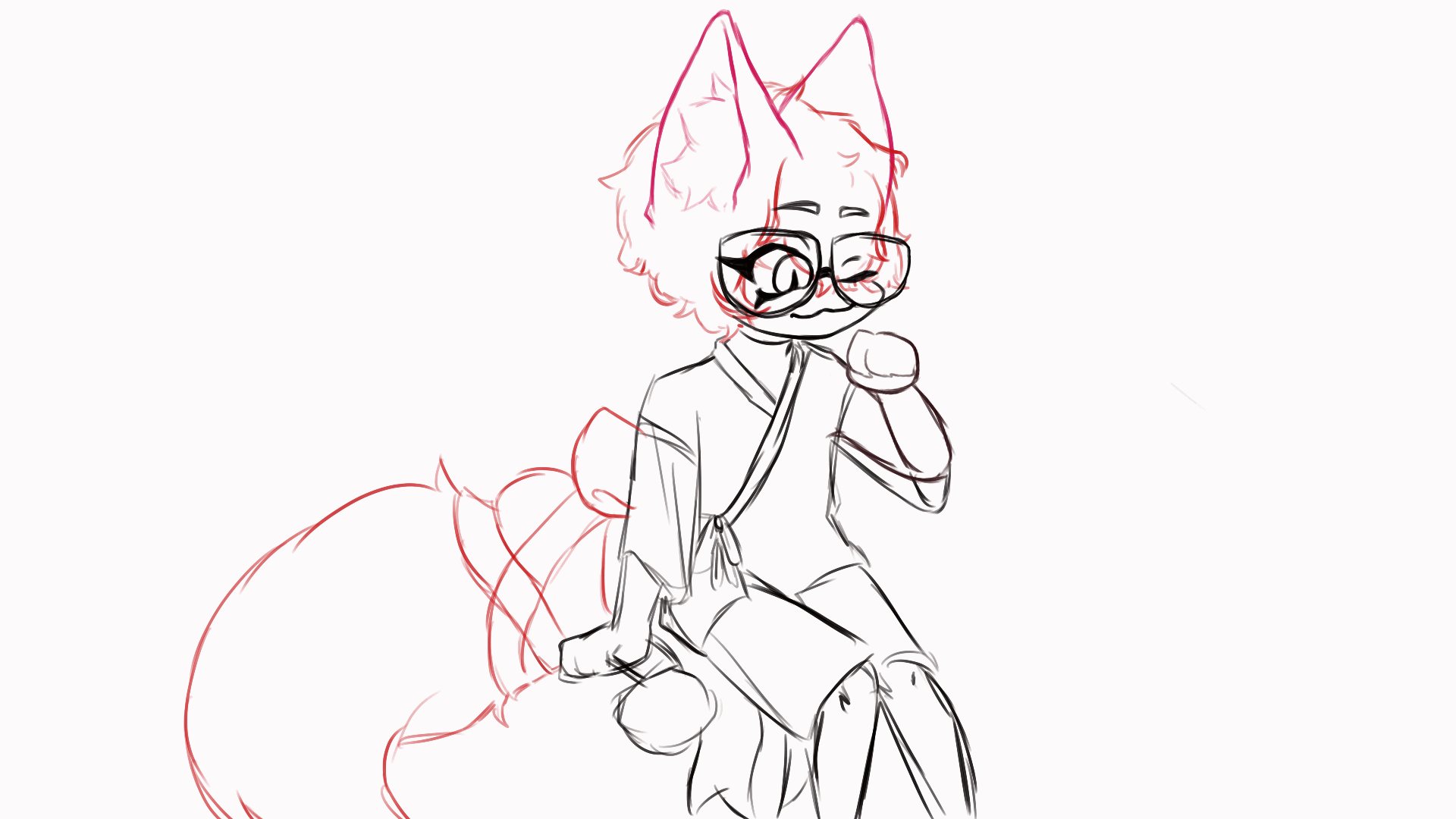 Akiren P5 Fan animation - Clip Studio Paint