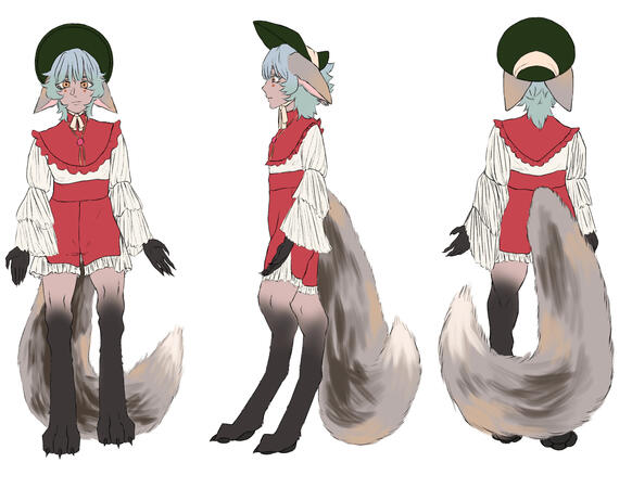 Bricen Character Turnaround - Clip Studio Paint