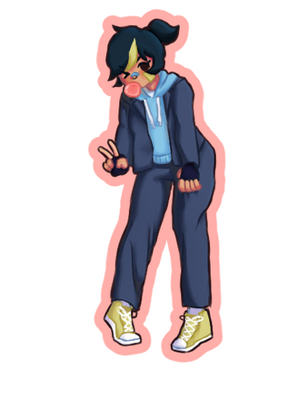 Penny Standee - Clip Studio Paint