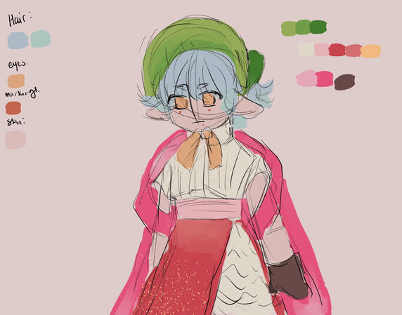 Bricen Formal Concept - Clip Studio Paint