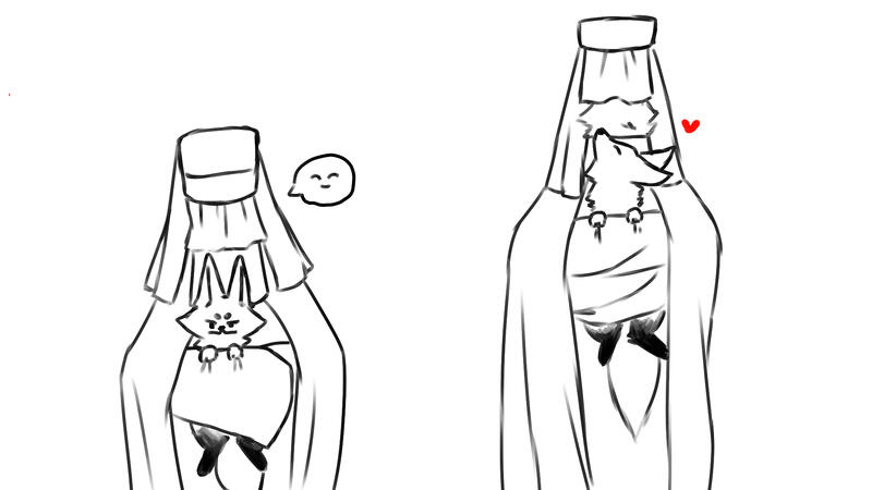 Bricen and his guardian - Clip Studio Paint