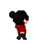 Taru Right Walking - Aseprite