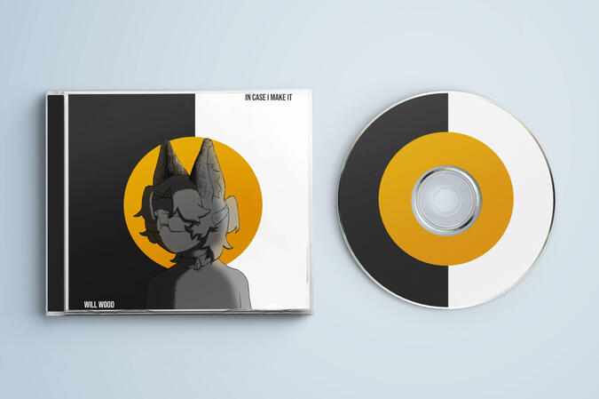 PLATE 7 "In case I make it" Album Cover - Photoshop